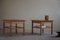 Tavolini da caffè Mid-Century in quercia, Danimarca, anni '60, set di 2, Immagine 2