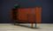 Danish Teak Highboard with Drawers & Bar, 1970s, Image 12