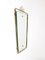Mid-Century Modern Brass and Wire Wall Mirror, 1950s 12