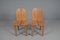 Solid Pine Dining Chairs, 1970s, Set of 2, Image 1