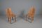 Solid Pine Dining Chairs, 1970s, Set of 2 2