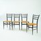 Vintage Italian Spinetto Chiavari Dining Chairs in the style of Gio Ponti, Italy, 1950s, Set of 4, Image 17