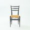 Vintage Italian Spinetto Chiavari Dining Chairs in the style of Gio Ponti, Italy, 1950s, Set of 4, Image 11
