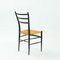 Vintage Italian Spinetto Chiavari Dining Chairs in the style of Gio Ponti, Italy, 1950s, Set of 4 4