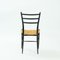 Vintage Italian Spinetto Chiavari Dining Chairs in the style of Gio Ponti, Italy, 1950s, Set of 4 9