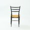 Vintage Italian Spinetto Chiavari Dining Chairs in the style of Gio Ponti, Italy, 1950s, Set of 4, Image 9