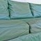 Green Leather Sofa by Antonio Citterio for B&B Italia, 1980s 15