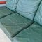 Green Leather Sofa by Antonio Citterio for B&B Italia, 1980s 9