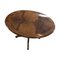 Antiker ovaler Tisch aus Nussholz 7