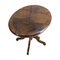 Antiker ovaler Tisch aus Nussholz 4
