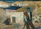 Poncelet, Pastore Basco, anni '20, Olio su tela, con cornice, Immagine 5