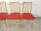 Dining Chairs attributed to Antonín Šuman for Ton, 1960s, Set of 4 9