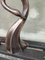 Lámpara de mesa Swan Art Déco de latón, años 20, Imagen 6