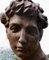 Verwitterte Gusseisen Statue von Michelangelos David, 1960er 8