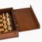 Antique British Oak Cased Chess Set by Jacques, 1890, Set of 33 10