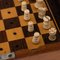 Antique British Oak Cased Chess Set by Jacques, 1890, Set of 33 5
