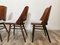 Dining Chairs by Radomir Hoffman for Ton, 1950s, Set of 4, Image 5
