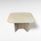 Vintage Italian Square Coffee Table in Travertine, 1970s 6