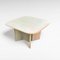 Vintage Italian Square Coffee Table in Travertine, 1970s, Image 7