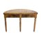 19th Century Biedermeier Walnut Demi Lune Fold-Out Table, Image 3