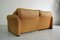 Maralunga Sofas and Armchair in Leather by Vico Magistretti for Cassina, Set of 3 4