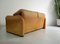 Maralunga Sofas and Armchair in Leather by Vico Magistretti for Cassina, Set of 3, Image 28