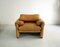 Maralunga Sofas and Armchair in Leather by Vico Magistretti for Cassina, Set of 3 24