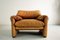 Maralunga Sofas and Armchair in Leather by Vico Magistretti for Cassina, Set of 3, Image 13