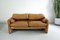 Maralunga Sofas and Armchair in Leather by Vico Magistretti for Cassina, Set of 3 25