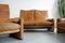 Maralunga Sofas and Armchair in Leather by Vico Magistretti for Cassina, Set of 3 34