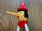 Grand Portemanteau Pinocchio de Giocattoli Galetti Milano, Italie, 1950s 10