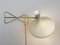 Wall Lamp with Swivel Arm and Cream-White Lampshade from Cosack, Germany, 1950s 5