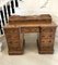 Antique Victorian Desk in Burr Walnut by Maple & Co., 1860 1