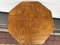 Mesa octogonal de madera de abedul, años 70, Imagen 2
