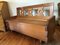 Wooden Massive Folding Bench with Chest, 1950s. 1