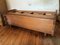 Wooden Massive Folding Bench with Chest, 1950s. 9
