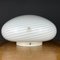 Swirl White Murano Glass Ceiling Lamp Vetry Murano 022 by Venini, Italy ,1970s 2