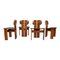 Africa Chairs by Tobia & Afra Scarpa for Maxalto, 1976, Set of 4 5