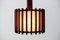 Skandinavische Mid-Century Deckenlampen aus Teakholz & Kupfer, 1960er, 2er Set 11