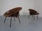 Vintage Suede Lounge Chairs from Lusch, Germany, 1960s, Set of 2 4