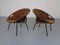 Vintage Suede Lounge Chairs from Lusch, Germany, 1960s, Set of 2 1