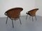 Vintage Suede Lounge Chairs from Lusch, Germany, 1960s, Set of 2 7