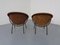 Vintage Suede Lounge Chairs from Lusch, Germany, 1960s, Set of 2 8