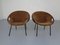 Vintage Suede Lounge Chairs from Lusch, Germany, 1960s, Set of 2 2