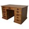 Vintage German Country House Desk in Pine, 1930s, Image 1