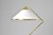 Italian Brass Floor Lamp attributed to Arredoluce Monza, 1940s 7