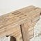 Antique Decorative Rustic Elm Pig Bench, 1920s 4