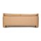 Leather Three Seater Cream Sofa from Leolux Edison, Image 8