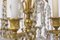 Lámparas de araña estilo Luis XVI de bronce y cristal, década de 1900. Juego de 2, Imagen 2