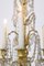 Lámparas de araña estilo Luis XVI de bronce y cristal, década de 1900. Juego de 2, Imagen 5